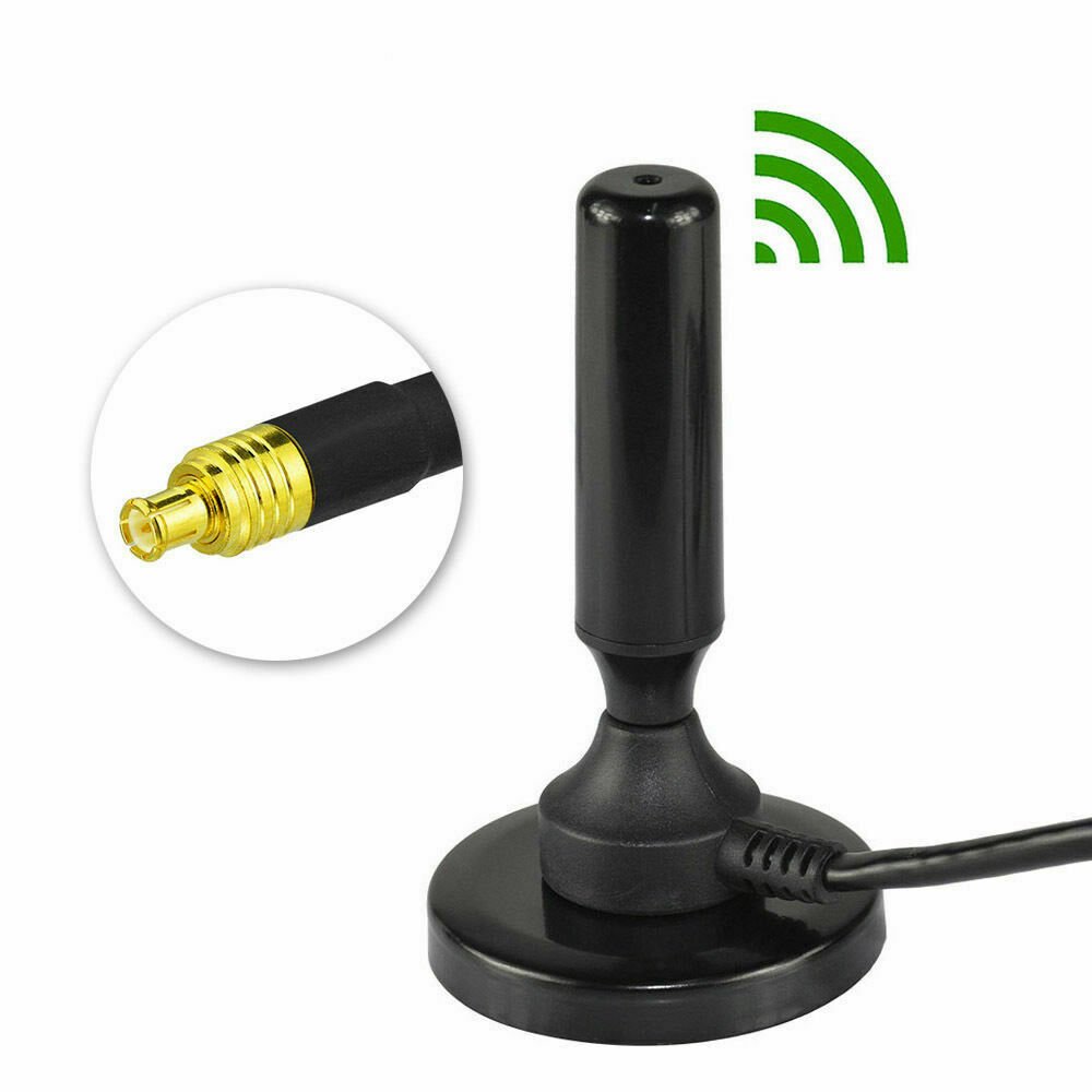 16dBi Magnetic Base MCX Antenna for ATSC TV Tuner Card